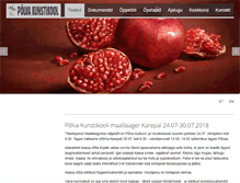 Tablet Screenshot of kunstikool.polva.ee